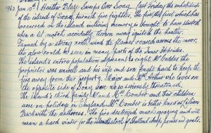 Diary of Donald Gillies 1963