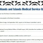 Highlands and Islands Medical Service Quiz