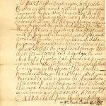 Jacobite Court Document