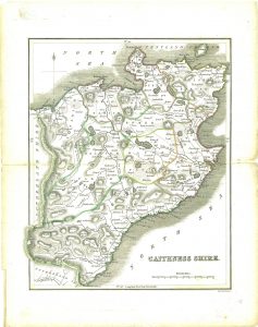 Caithness County Map 1838
