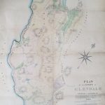 Plan of Estate of Glendale 1849