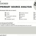 Document Analysis Sheet Senior
