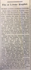 26 Feb JOG Lybster Fire