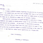 Dir of Education letter 09 Dec 1942