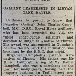 Week 127 JOG-6-Feb-Major-Campbell-VC-Award