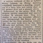 Week 135 3-Apr-JOG-Lybster-Fire