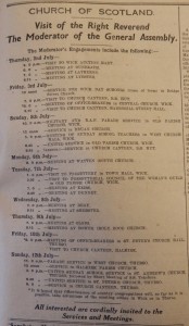 Week 147 moderator-visit