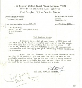 19 May WHT Coal Supplies Letter
