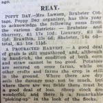 Week 118 5-dec-jog-reay-protracted-harvest