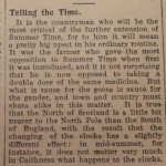 Week 80 telling the time