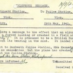 Week 91 29 may police plane crashed dunbeath