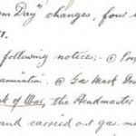 Week 91 30 may killimster school head inspects gas masks