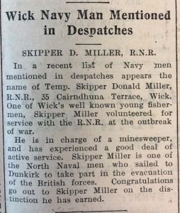 9 Jul JOG Wick Man Despatches