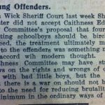 Week 72 17 jan jog young offenders