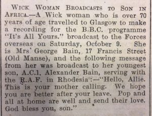 22 Oct JOG Wick Woman Broadcast to Son in Army