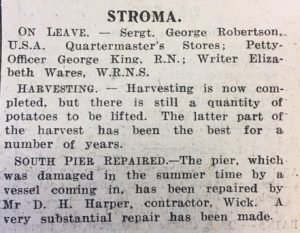 5 Nov JOG Stroma News