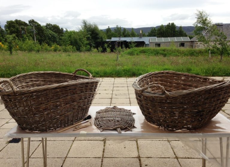 Blog post 2 Baskets galore Aug 2017 Highland Folk Museum