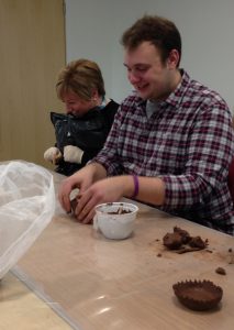 Callum and Heather enjoying the Barvas session