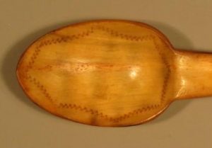 Stamped decoration on spoon KIGHF.SKA.0006