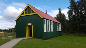 School house at the Highland Folk Museum.