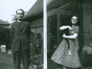 Rev Kenneth William Brown and Rosemary Buchan c. 1940