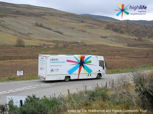 Moray Firth Mobile Library near Stratherrick