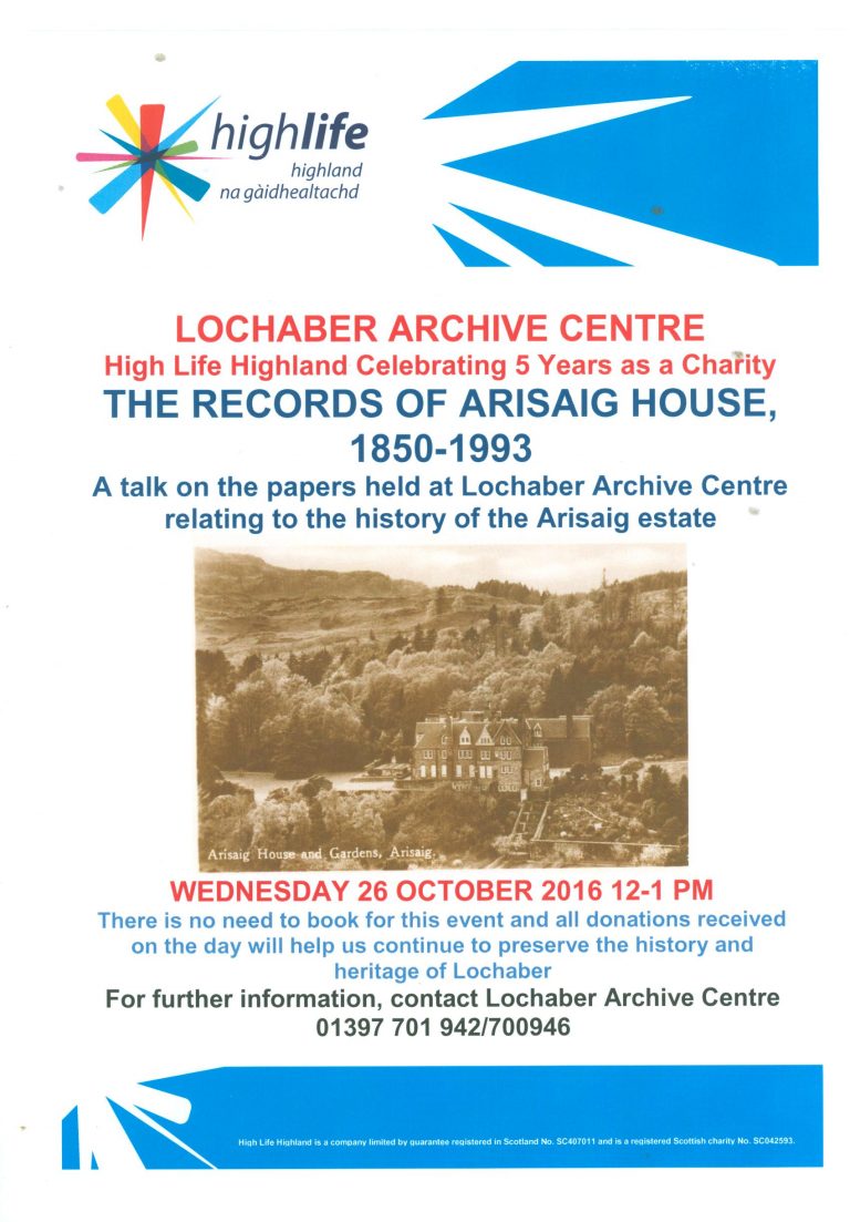 High Life Highland Celebrating 5 Years as a Charity THE RECORDS OF