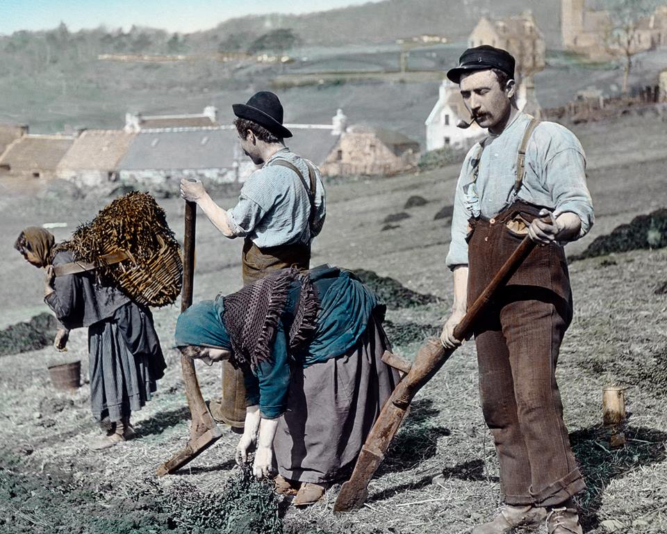 Cultivating ground on skye c19th