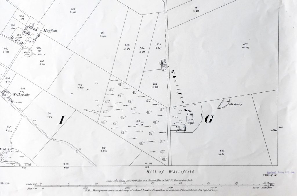 Ordinance Survey Map of Caithness 25 inch to the mile (VI.14)