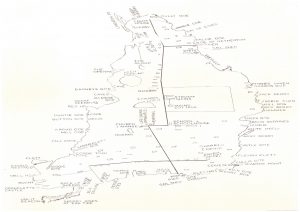 Hand drawn map of Stroma (SUTH/3)