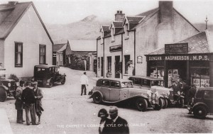 'Chemist's Corner', Kyle, with Duncan Macpherson's shop