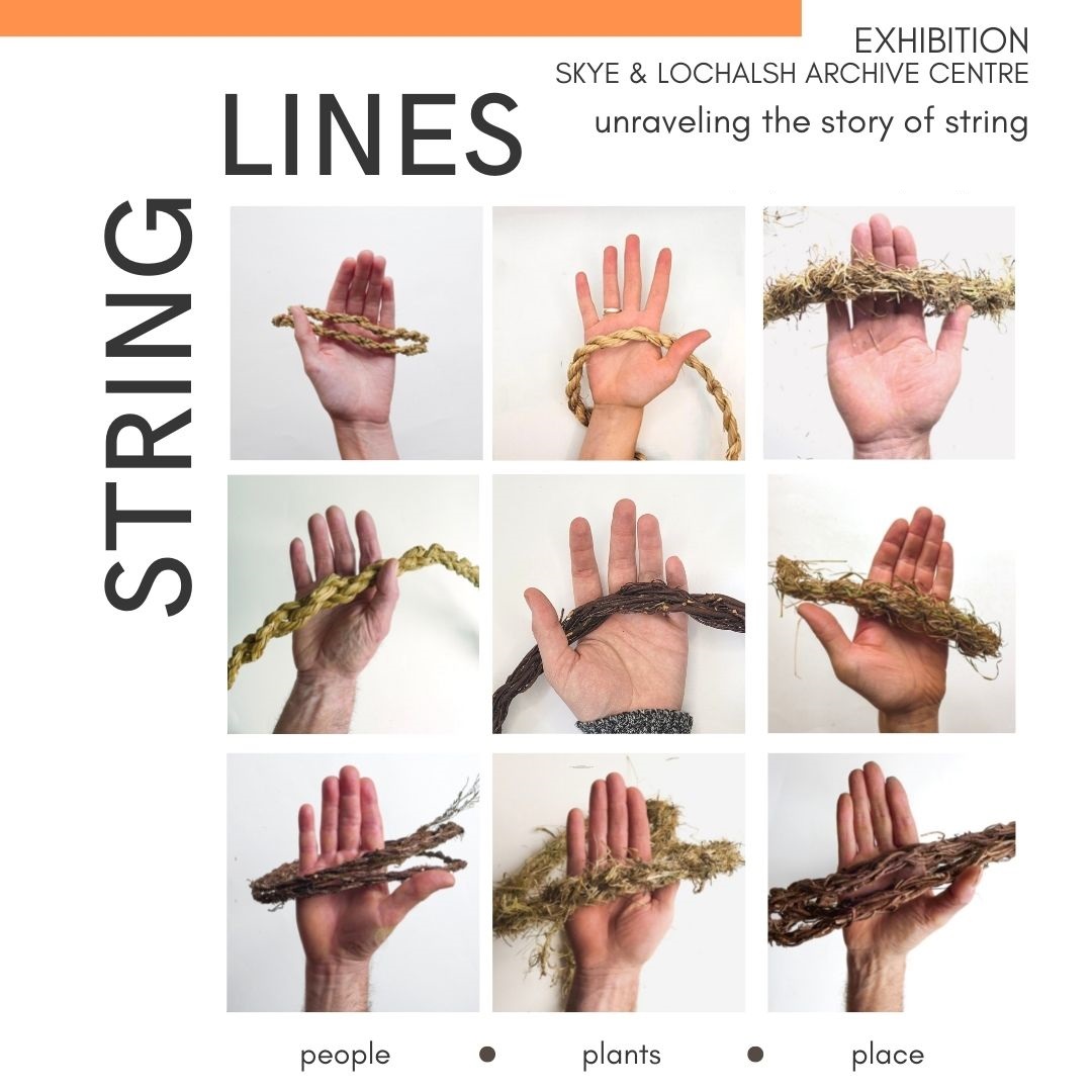 Exhibition by Caroline Dear String / Lines Skye and Lochalsh