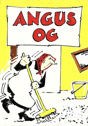 Angus Og and the exhibition blog