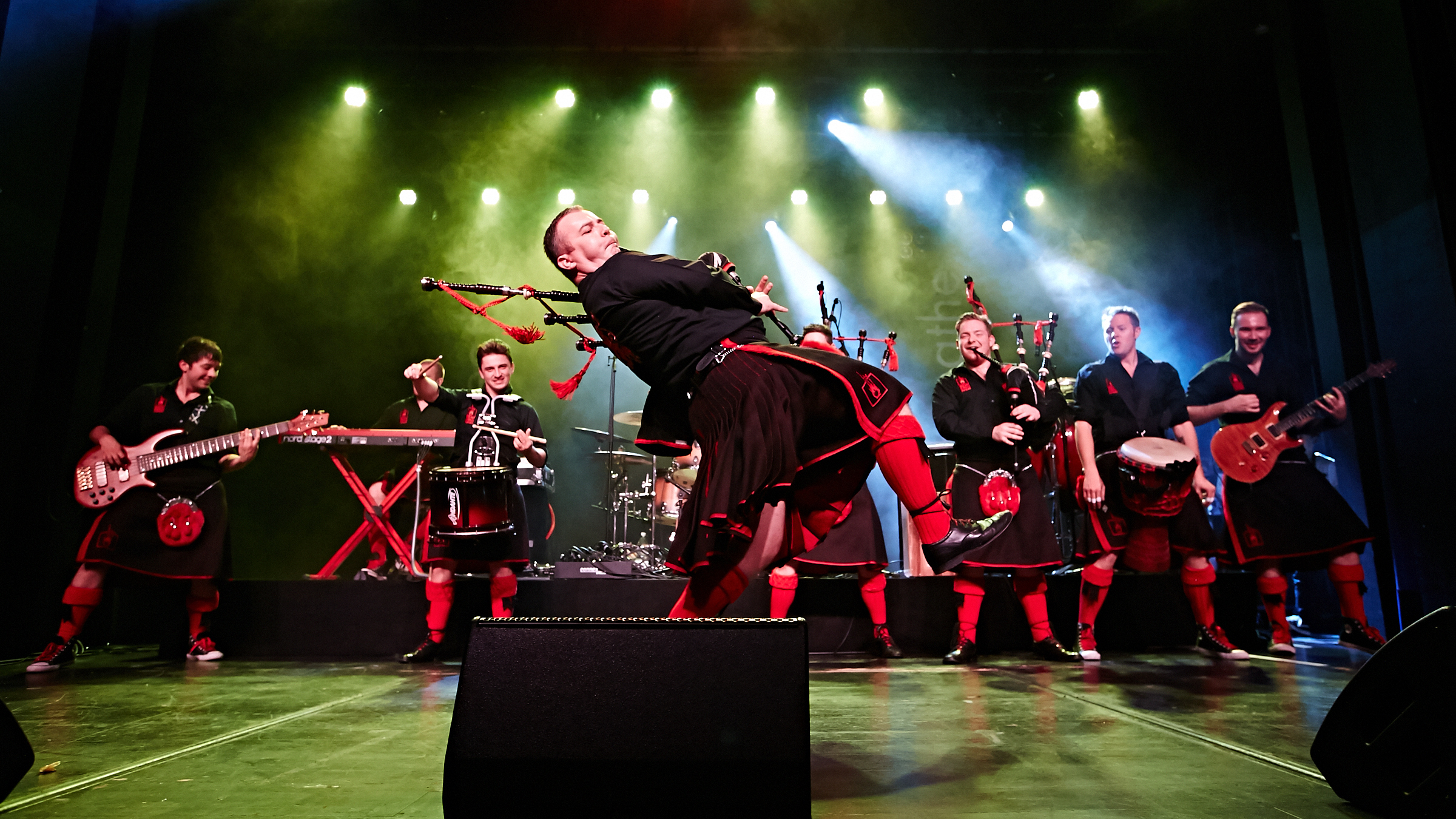 The Hot Chilli Pipers - Strathpeffer Pavilion