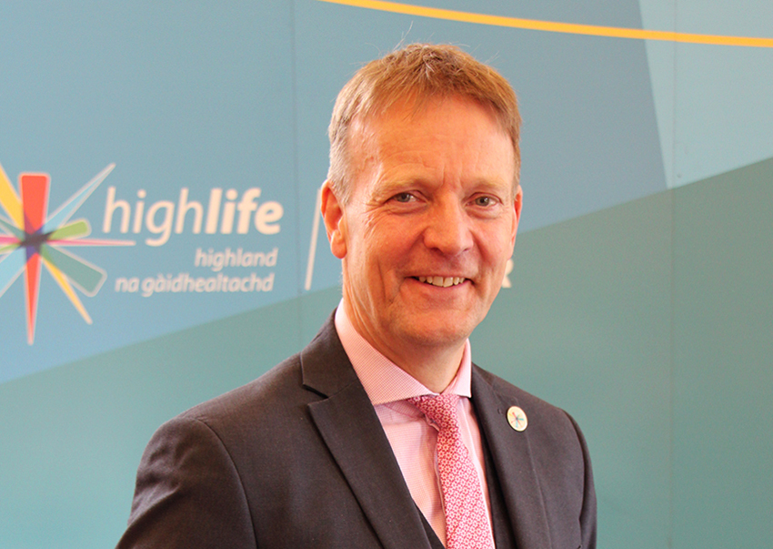 Headshot of Douglas Wilby, Director of Strategy and Performance at Highlife Highland