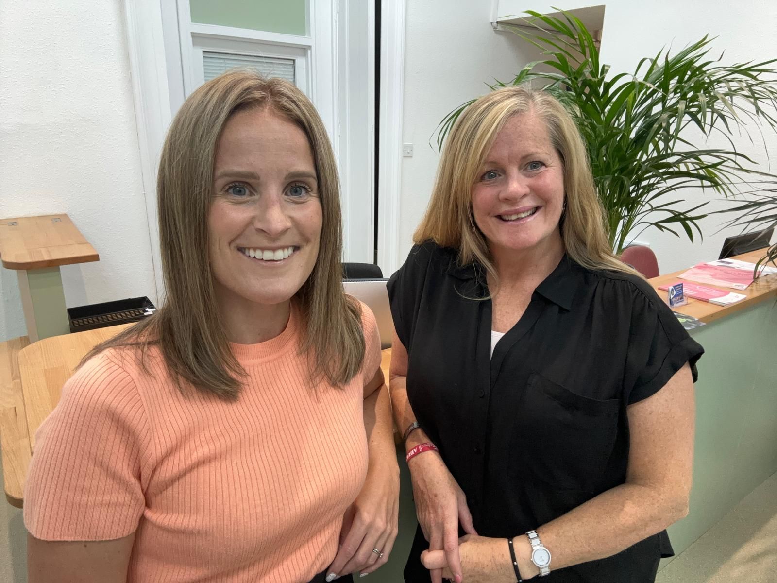 Dr Emma Rushworth and Dr Beth Macfarlane at a previous Menopause Health Highland session