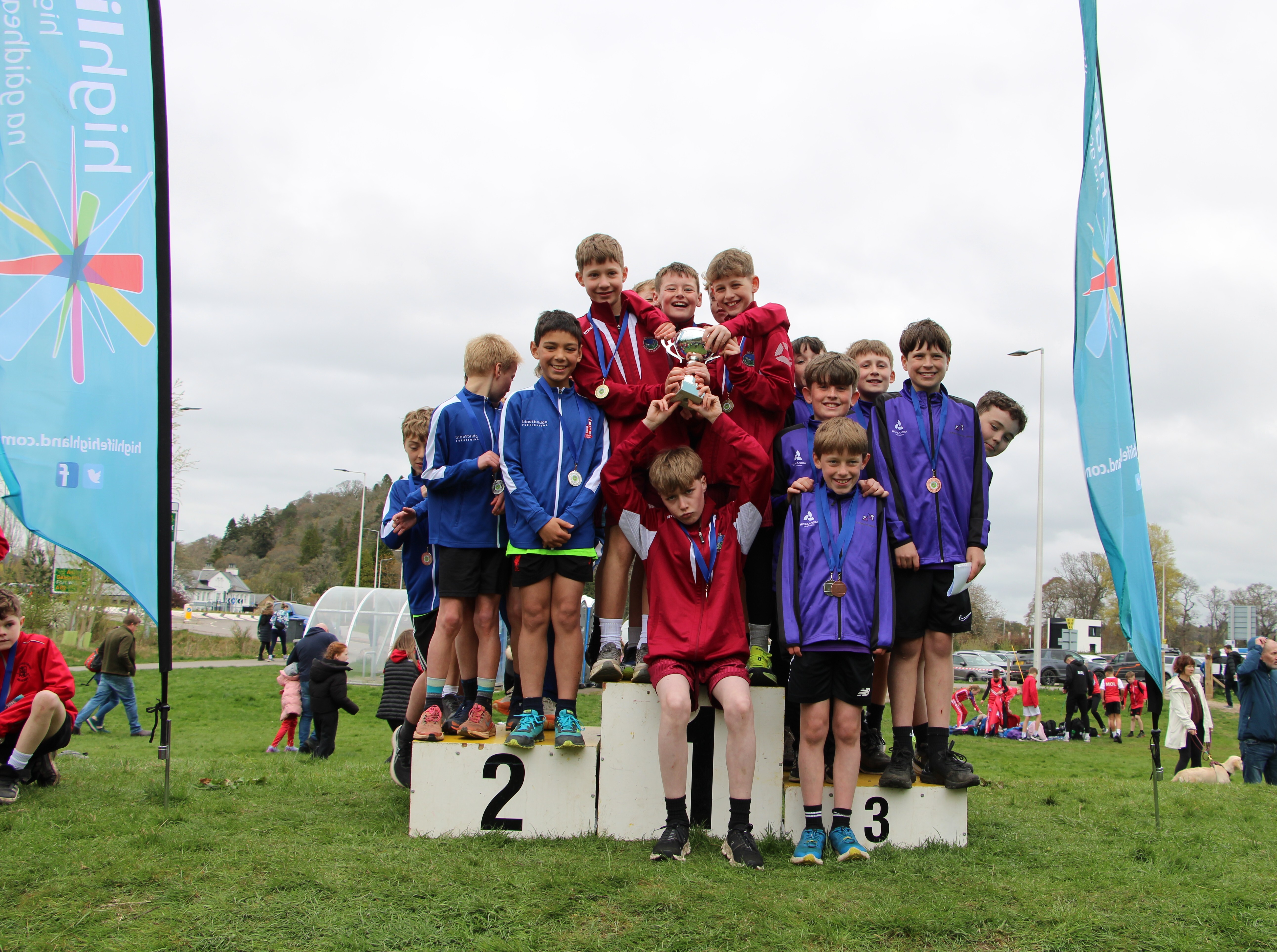 P6 7 Boys Winners Big Schools
