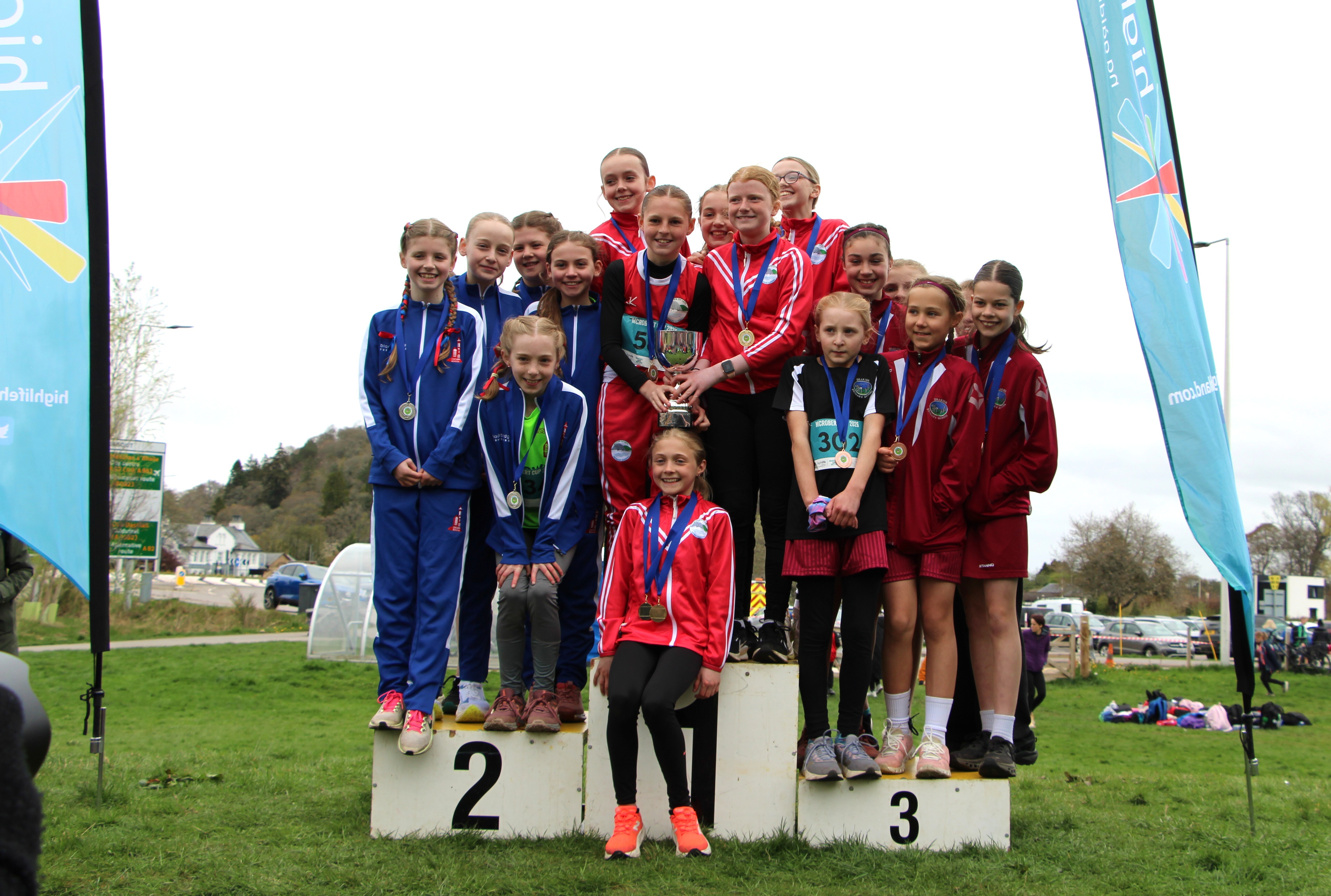 P6 P7 Girls Winners Big Schools