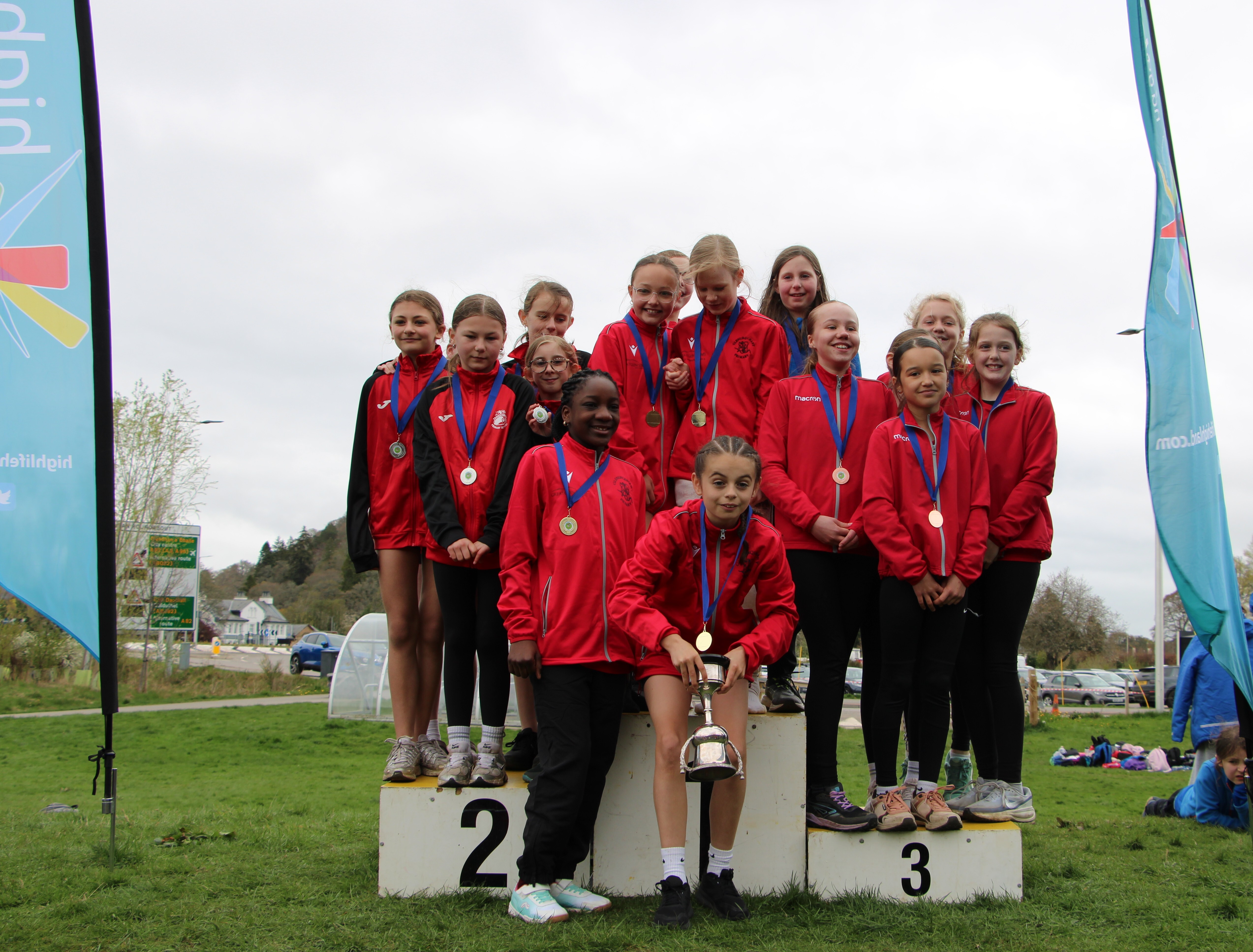 P6 P7 Girls Winners Small Schools