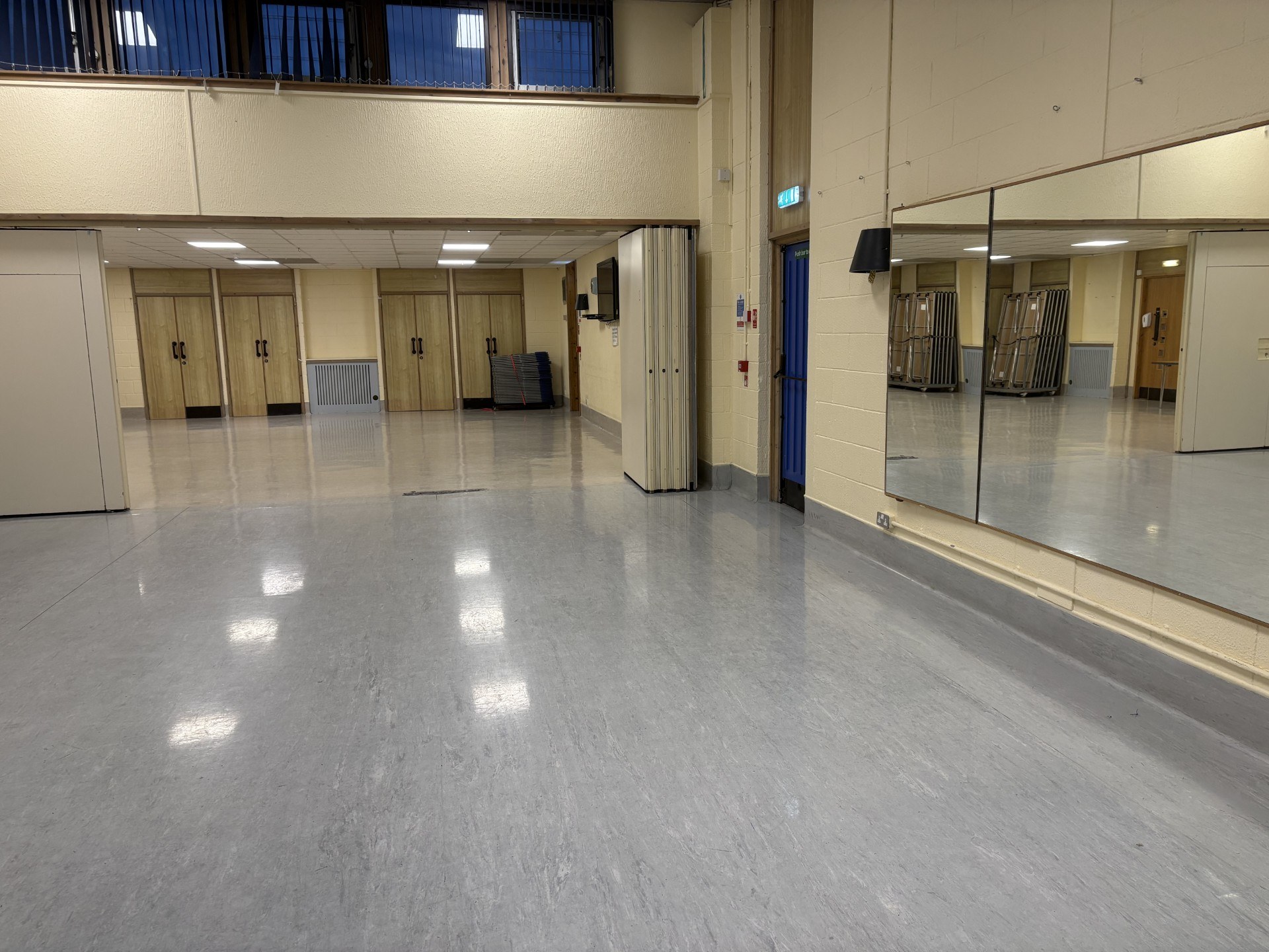 The Graham Ross Suites are presented with the partition walls opened, effectively showcasing the expansive combined space.