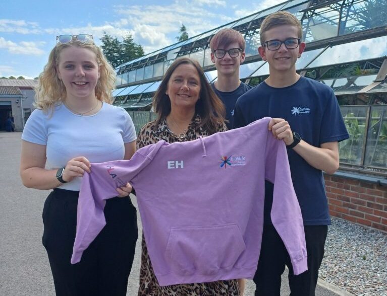 Young Leaders and Hoodie Sponsor with new Diamond hoodie.