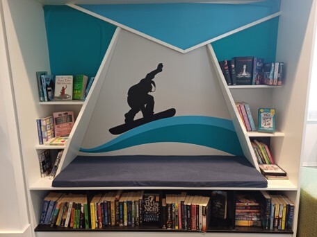 Grantown library interior