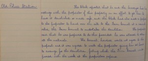 11 May Thurso Burgh Minutes Old Police Station demolition process