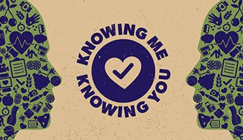 Health and Wellbeing Knowing me knowing you logo