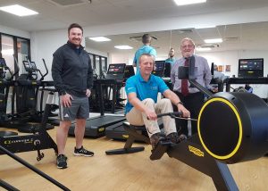 High Life Highland’s Director of Sport and Leisure Douglas Wilby, HLH Non-Executive Director Michael Golding and High Life Highland Board Director Cllr Tom Heggie