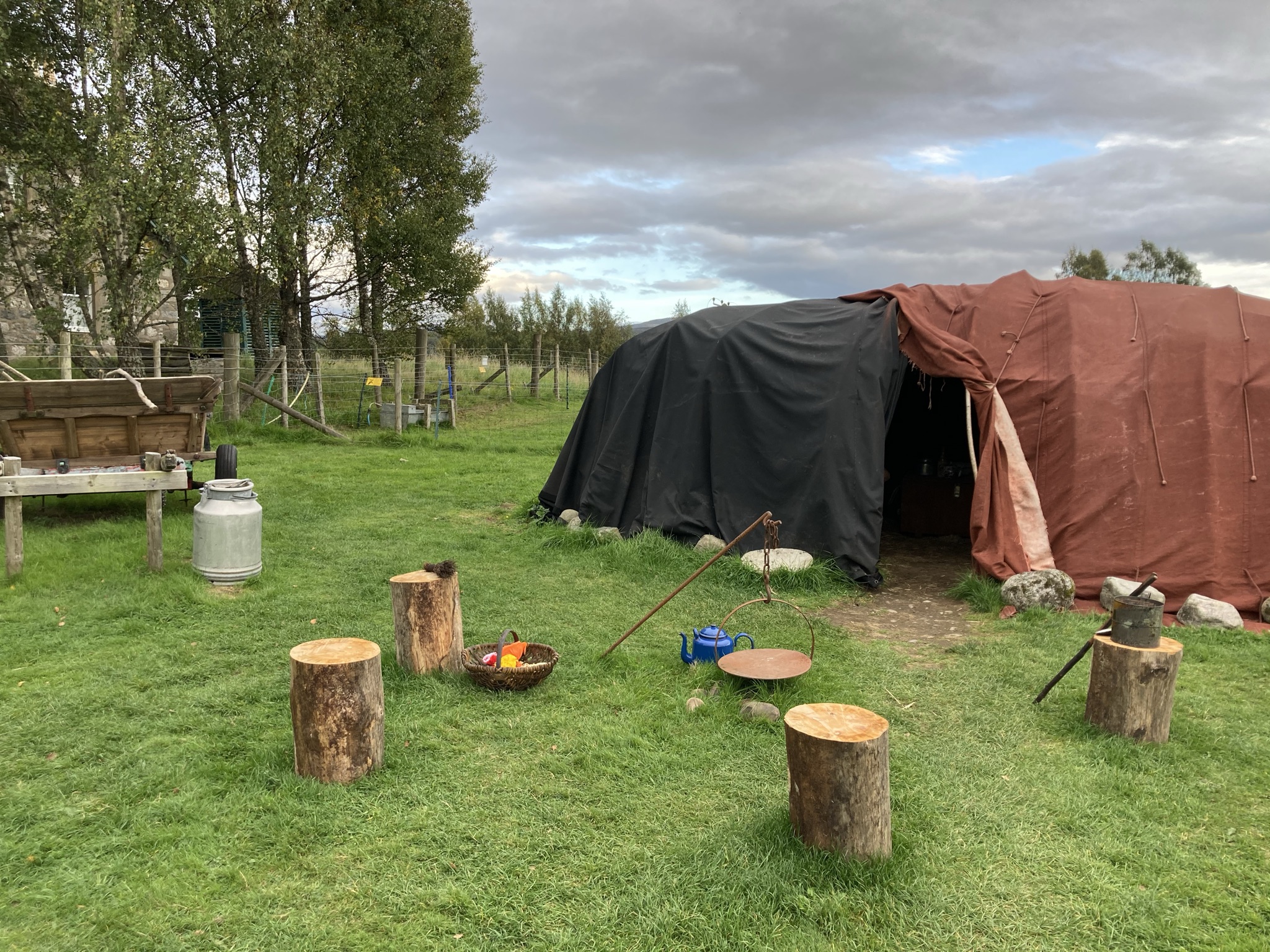 Take a virtual tour around a traditional Travellers’ Summer Encampment