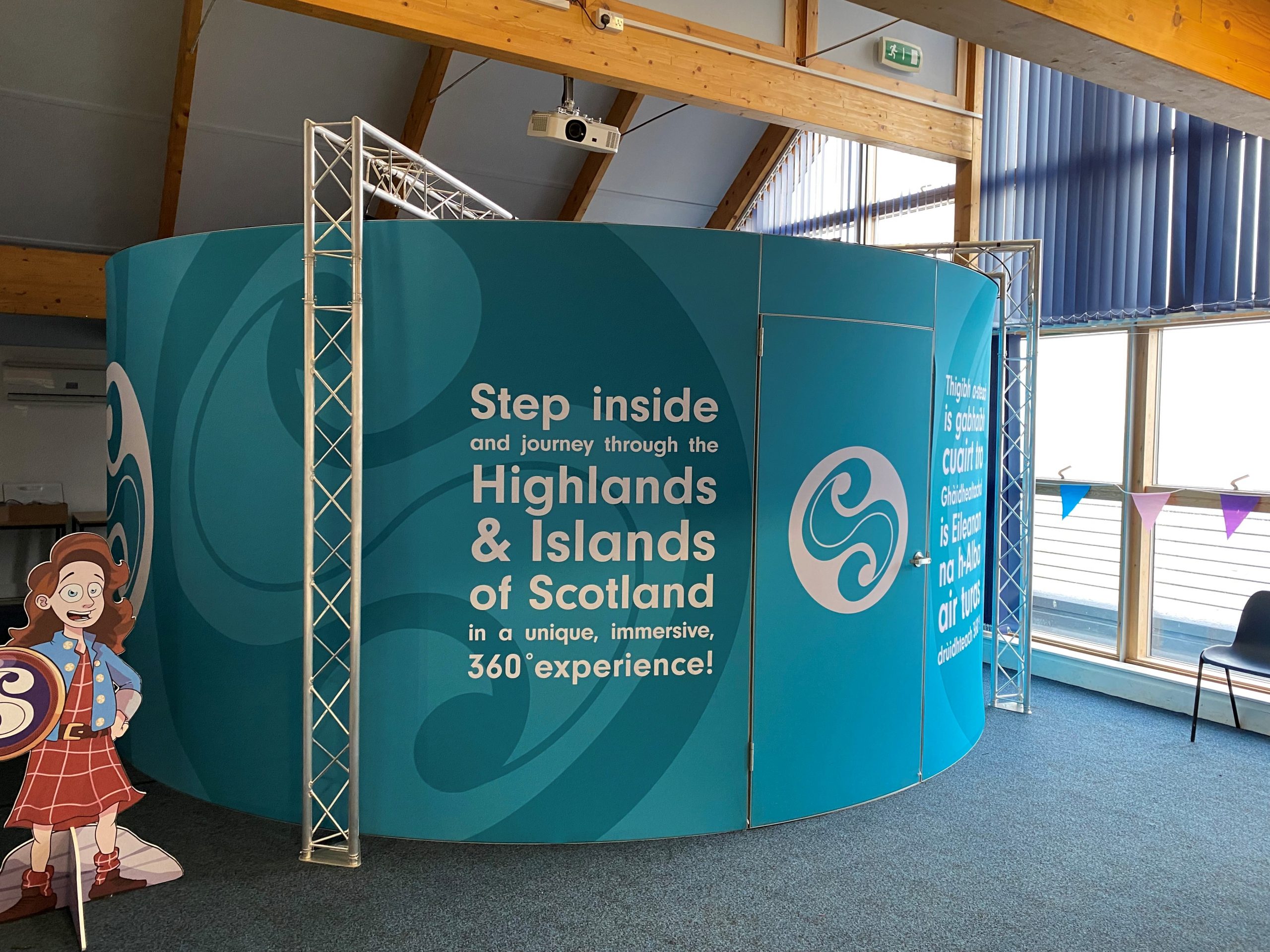 Spirit of the Highlands and Islands immersive portal visits Islay