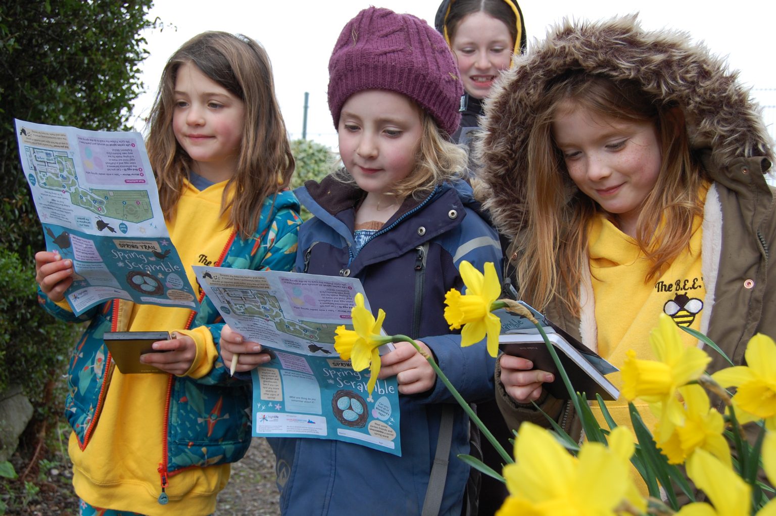 Spring Trail ‘Scramble’ hits Inverness Botanic Gardens High Life Highland